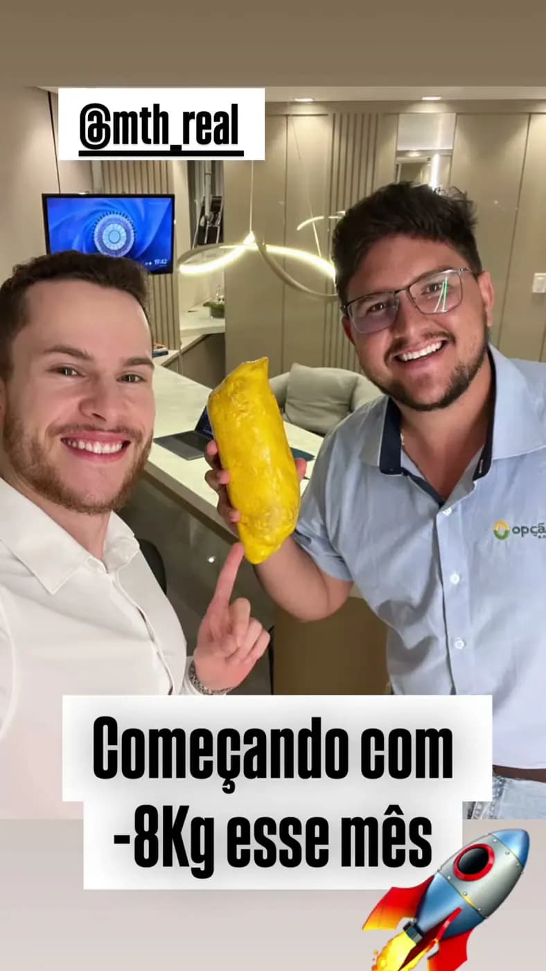 Foto autorizada de paciente do Instituto Delfos