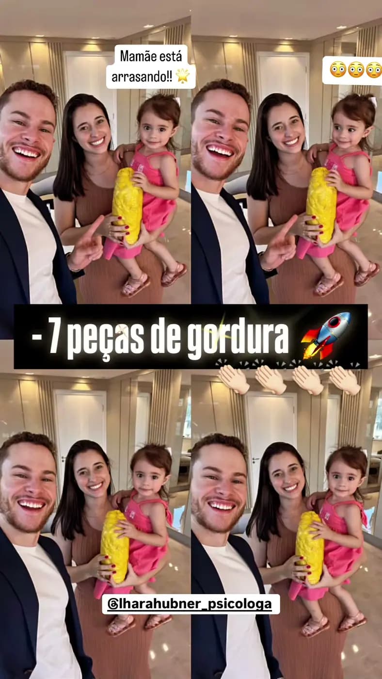 Foto autorizada de paciente do Instituto Delfos