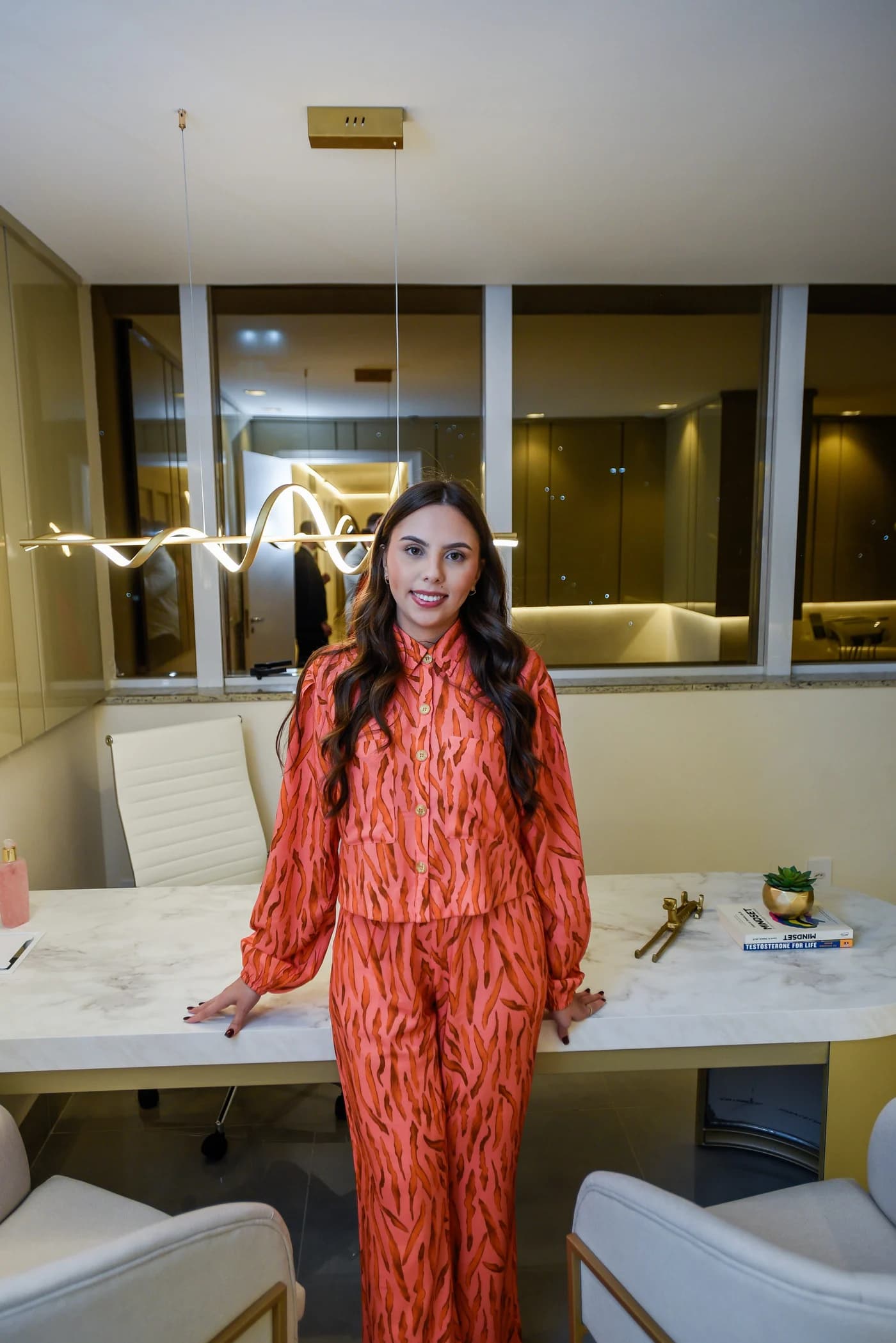 Luana Nicolau de Oliveira no Instituto Delfos